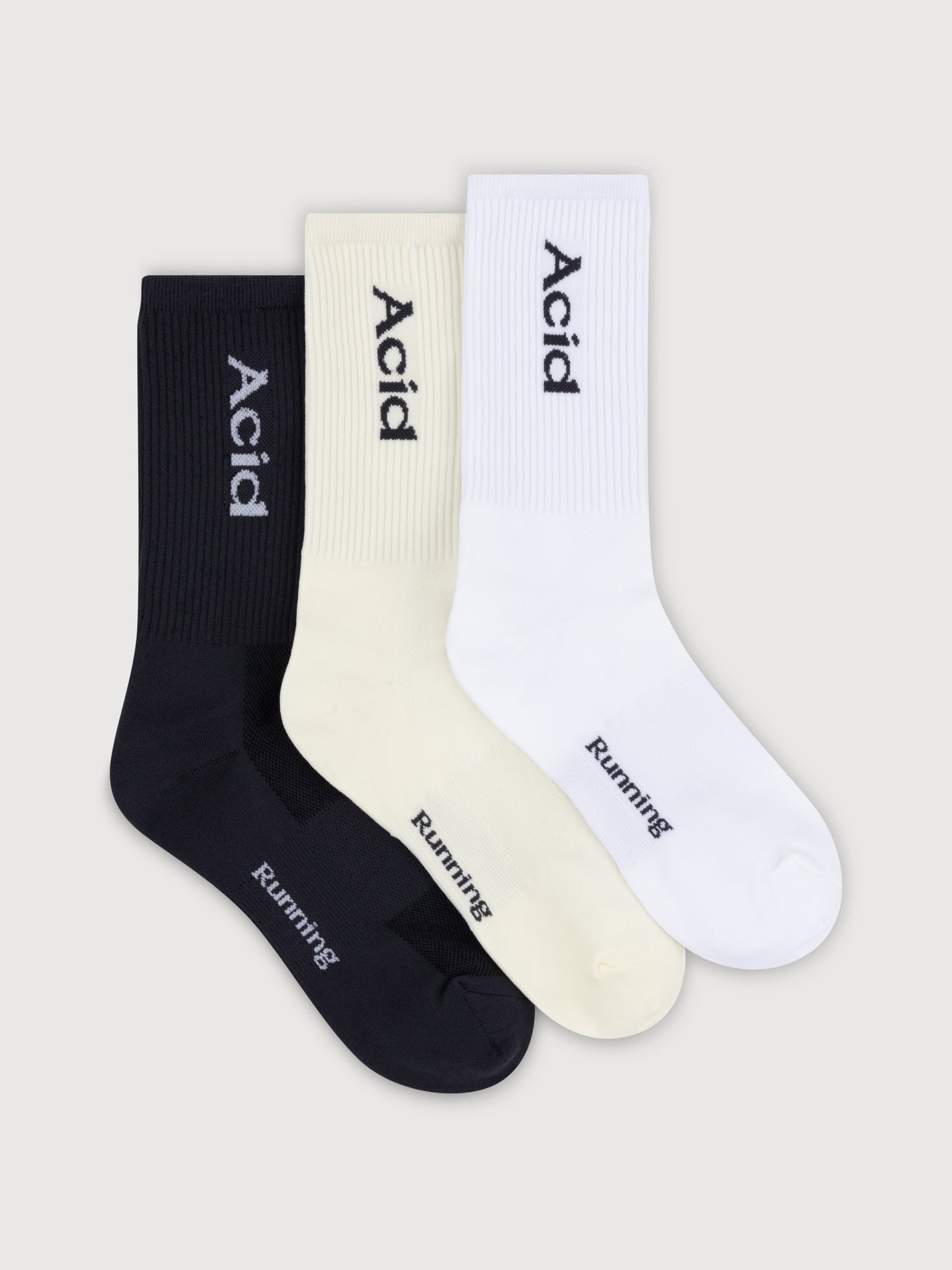 Logo Socks - White