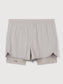 2-in-1 Shorts - Ghost
