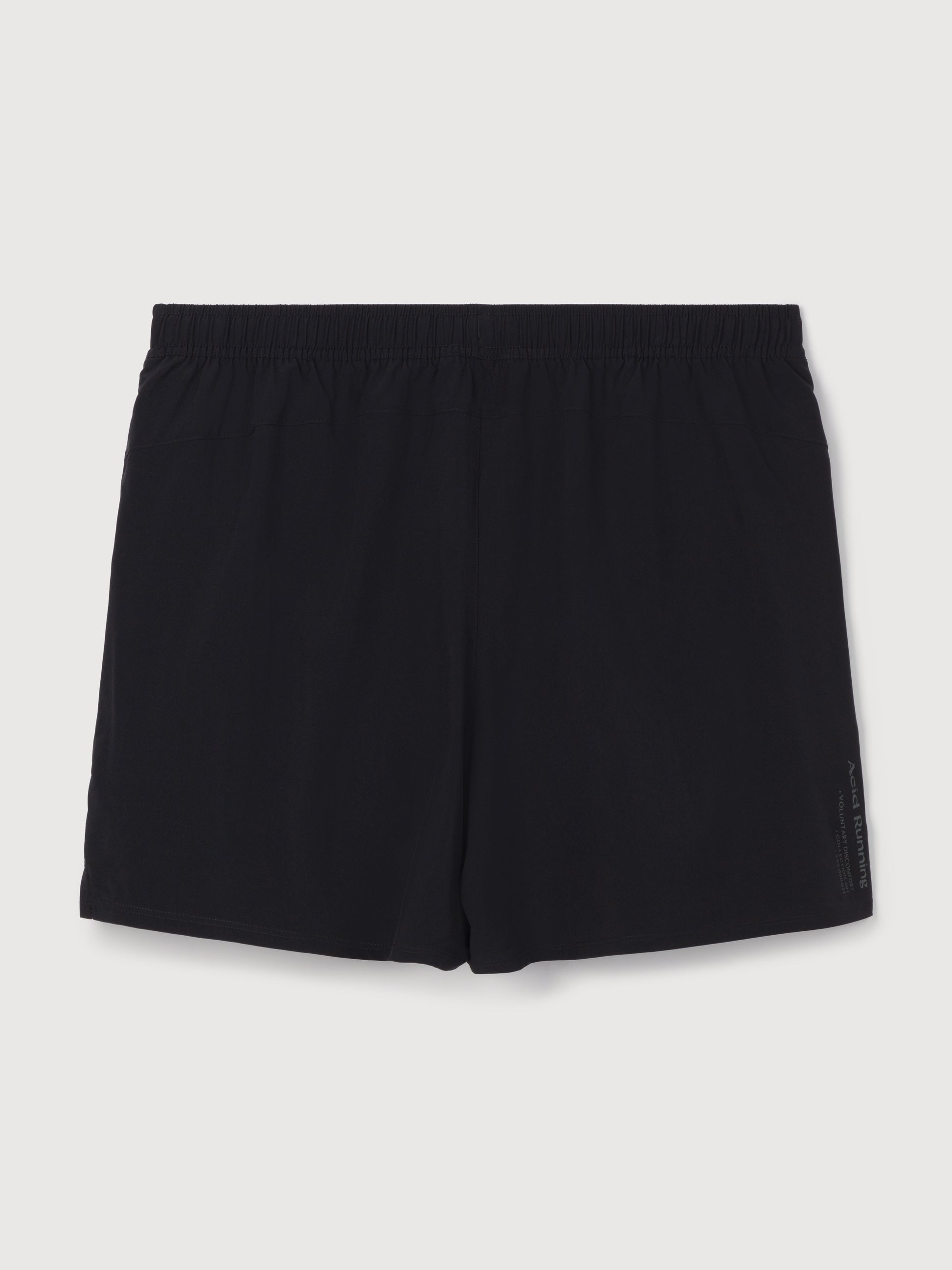 Acid Running 2-in-1 Shorts in Black - Sustainable Materials