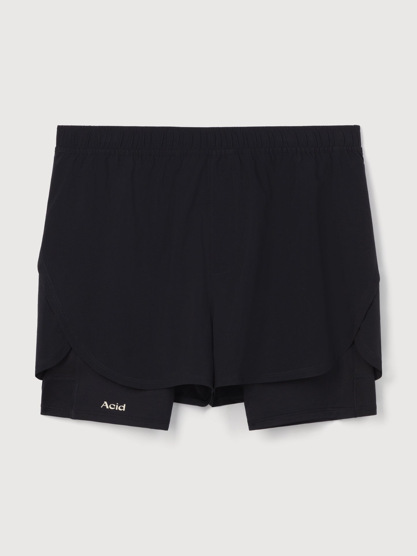 2-in-1 Shorts - Black