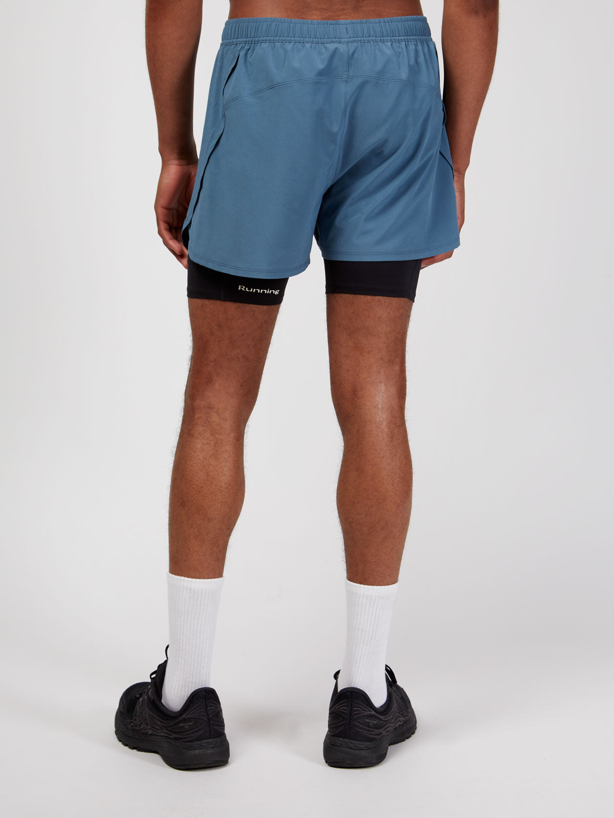 2-in-1 Shorts - Storm Blue